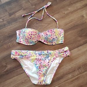 Victoria's Secret PINK Colorful Print Bikini